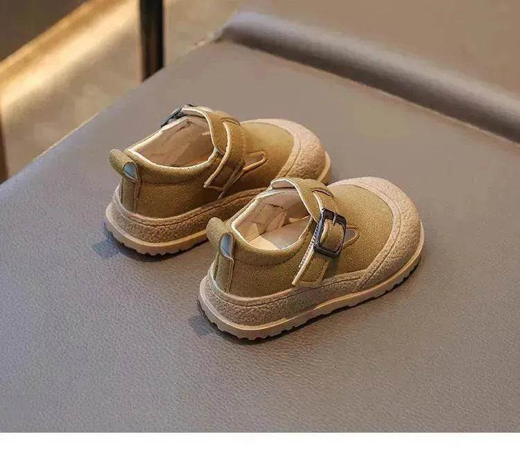 British Style Soft Bottom New Girls' Leather Shoes - EX-STOCK Canada