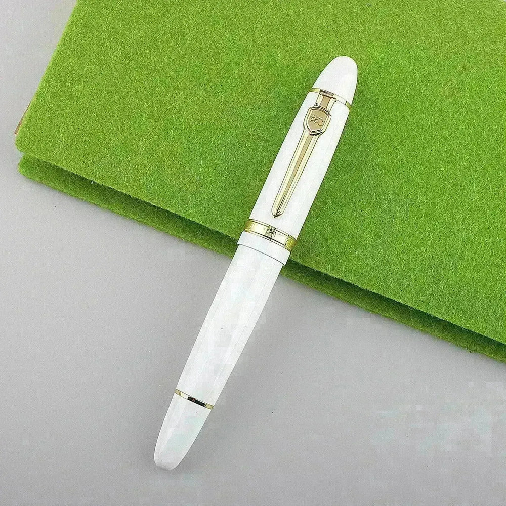 Business Office Metal Signature Signed Pearl Round Beads Neutral Ball Pen - EX-STOCK CANADA