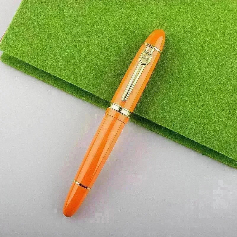 Business Office Metal Signature Signed Pearl Round Beads Neutral Ball Pen - EX-STOCK CANADA