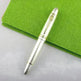 Business Office Metal Signature Signed Pearl Round Beads Neutral Ball Pen - EX-STOCK CANADA