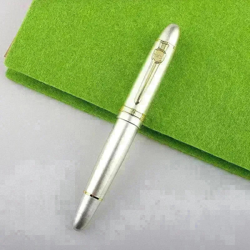 Business Office Metal Signature Signed Pearl Round Beads Neutral Ball Pen - EX-STOCK CANADA