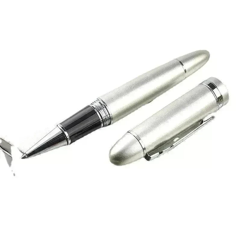 Business Office Metal Signature Signed Pearl Round Beads Neutral Ball Pen - EX-STOCK CANADA