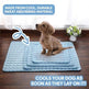 Pet Ice Silk Cooling Mat for Dogs & Cats – Breathable, Anti-Slip Summer Pad