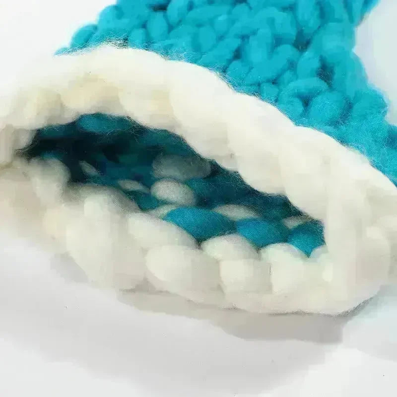 Christmas Plush Hat With Pompom Cute Winter Hat For Women Men Child - EX-STOCK CANADA