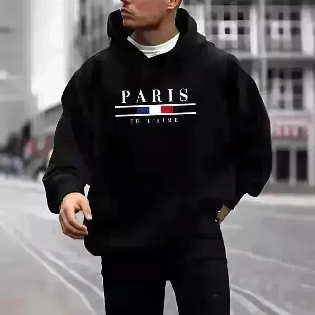 Casual Autumn And Winter Thick Cashmere sweatshirt Hoodie Pullover for men - EX-STOCK CANADA