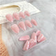 24 PCS Aurora Powder Nail Art, Length Long Water Pipe Fake Nails, Had Nail Tips False Nail EX-STOCK Canada 