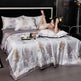 Printed Washed Tencel Summer Cooling Duvet Four-piece Set EX-STOCK Canada 