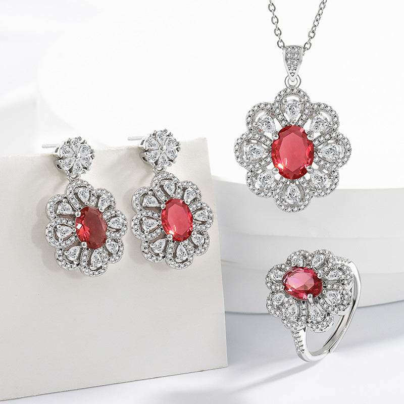 Bride Jewelry Earrings Necklace Jewelry Suit - EX-STOCK Canada