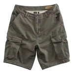Workwear Casual Men's Loose Summer All-matching Straight Fifth Cargo short Pants - EX-STOCK Canada