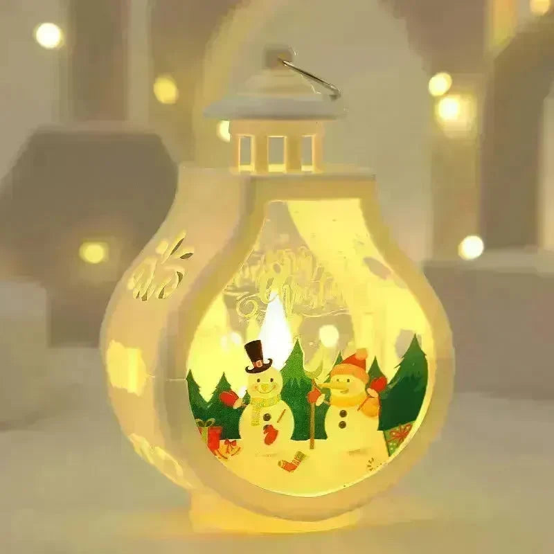 Christmas Candle Lamp Romantic Ornaments - EX-STOCK CANADA