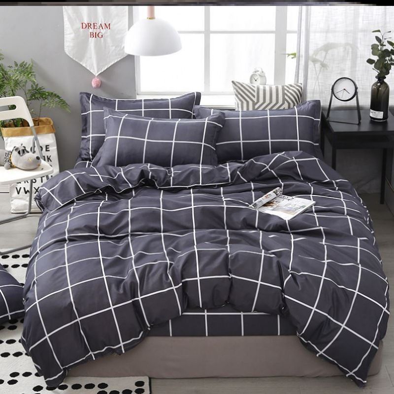 Skin-friendly Quilt Cover Brushed One-piece Double Duvet Cover Bed EX-STOCK Canada 