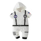 Space Suit Summer Long-sleeved Jumpsuit Holiday Pullover Clothes Baby boy Astronaut costume - EX-STOCK Canada