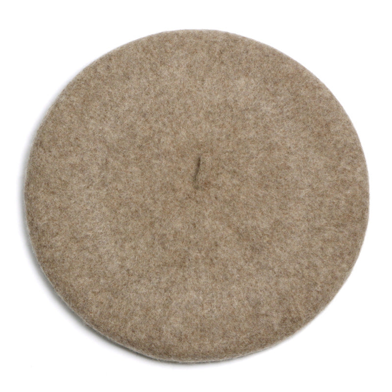 Autumn And Winter Hat Women's Wool Beret | EX-STOCK product gallery photo 10