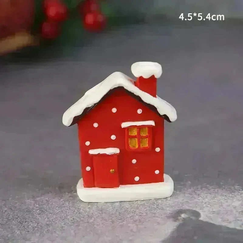 Decorative Resin Ornaments For Christmas Baked Cakes - EX-STOCK CANADA