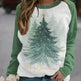 Christmas Tree 3D Digital Printing Women's Pullover Sweatshirt - EX-STOCK Canada