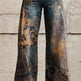 Women's Simple Pants With A Printed Pattern 