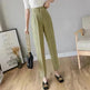 High-waisted Women's Trousers And Small Trousers - EX-STOCK CANADA
