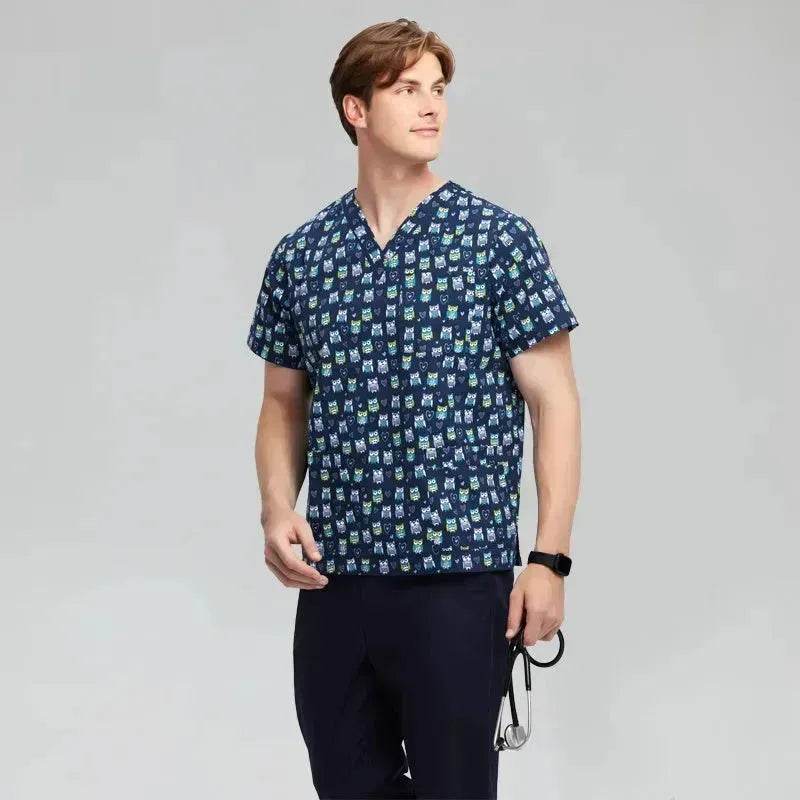 Surgical Gown Disposable Protective Pet Hospital Clothing Nurse Uniform Polyester Cotton - EX-STOCK Canada