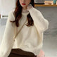 Autumn Winter Mink-like Wool Thick Plush Pullover Sweater for Women - EX-STOCK Canada