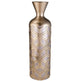 22 Tall Polyresin Decorative Vase, Weave Rose Gold Design EX-STOCK
