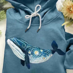 Women Fashion Spring And Autumn Plum Blossom Hooded Super Plus Size Loose-fitting Casual Pullover - EX-STOCK CANADA