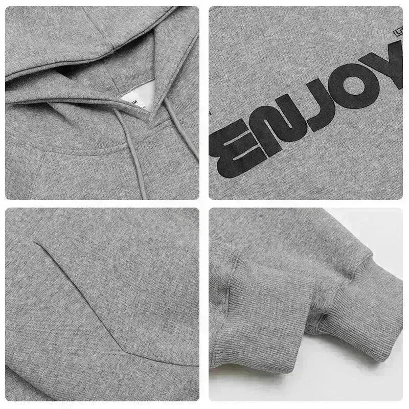 Fall Winter Teenagers Oversized Hoodie Pullover Sweatshirt - EX-STOCK CANADA