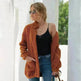 New Autumn Winter Zip up Plush Cardigan Sweater for Women - EX-STOCK CANADA