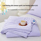 Pure Color Cool Silk Summer Blanket Airable Cover Single Double Summer Ice Cream Ice Silk Summer Quilt Machine Washable Thin Duvet - EX-STOCK Canada