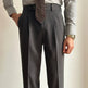 Straight Fitted All-matching formal business Office Work Suit Pants trouser  For Men - EX-STOCK CANADA