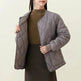 Quilted Padded Coat Winter Jacket With Pockets Lightweight Outerwear For Women's Clothing - EX-STOCK Canada