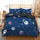 Cartoon Bedding Set Aerospace Astronaut Duvet Cover Quilt Cover Double Bed EX-STOCK Canada 