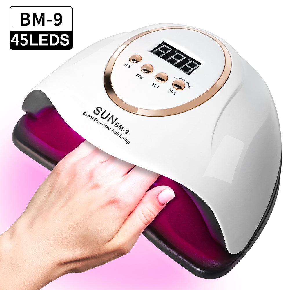 UV LED Nail Lamp, Professional Nail Dryer For Gel Polish Curing - 4 Timer Settings, Fast Drying For Fingers And Toes, Home Salon Manicure Light EX-STOCK Canada 