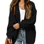 Fall fashioned jacket Knitted Cardigan sweater for women - EX-STOCK Canada