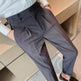 High-waisted Trousers Business Work Chinos trouser for men - EX-STOCK Canada