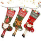 2024 New Year Xmas Big Stockings Set Decorations Christmas 3D Plush Big Sock Christmas Tree Pendant Decorating Supplies - EX-STOCK CANADA