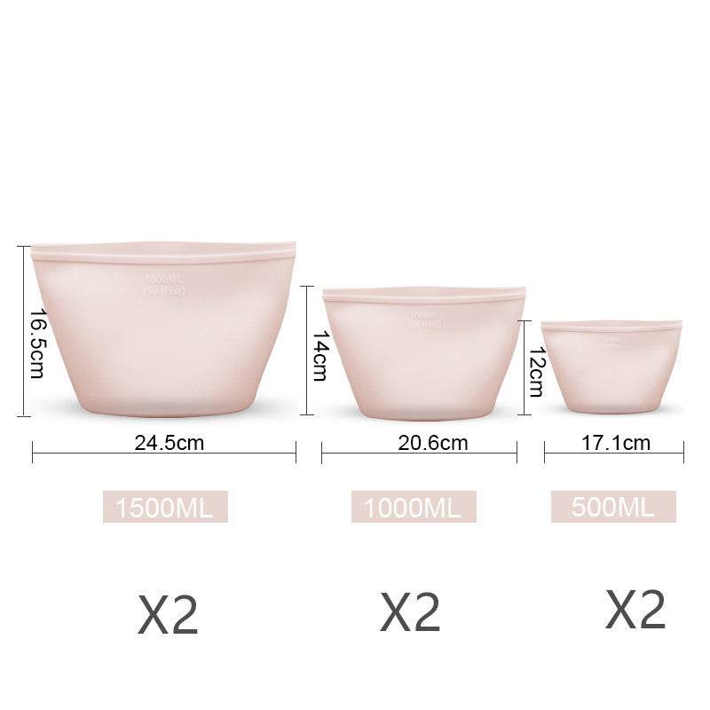 Silicone Food Storage Bag reusable freezer bags - EX-STOCK Canada