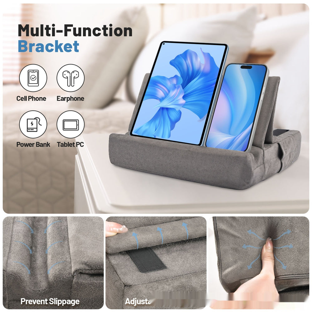 Oreiller de lecture pour tablette PC Support triangulaire pour ordinateur portable 