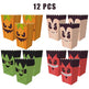 12 Pieces Halloween Popcorn Box Halloween Party Favor Snack Treat Boxes Candy Cookie Container Decorations Gifts For Popcorn Sales Halloween Party Favor Supplies - EX-STOCK Canada