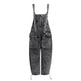 Personality Street Tooling Style Overall Baggy Jeans Pant Women - EX-STOCK Canada