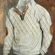 Half button Sweatshirt Men's Winter 3d Digital Printing Pullover Crew neck - EX-STOCK CANADA