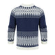 Men's Crewneck Pullover Sweater Unisex Fair Isle Long Sleeve Knitted Sweater - EX-STOCK CANADA