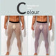 Men's Ultra thin Ice Silk Long John Skinny Flesh Nude Reflective Slim Leggings - EX-STOCK Canada