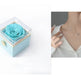 Fashion Acrylic Rotating Valentine Rose Jewelry gift Box - EX-STOCK Canada