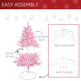 4FT Artificial Christmas Tree Holiday Xmas Tree Decoration With Automatic Open For Home Party EX-STOCK Canada 