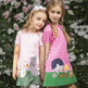 Casual Girls' Skirt gown Cartoon Printed Cotton Dress for kids - EX-STOCK Canada