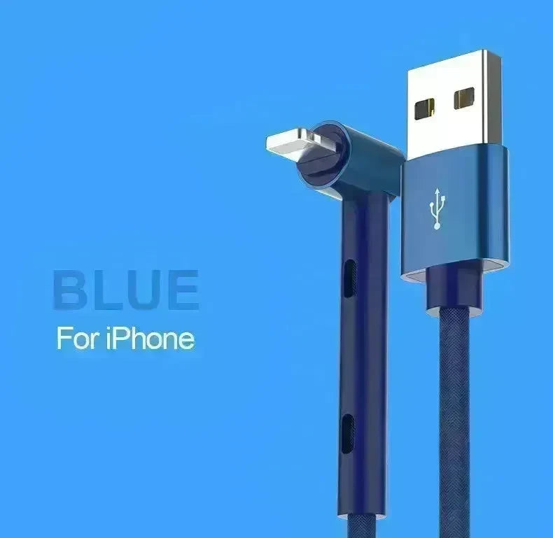 Creative Mobile Phone Elbow Charging Cable - EX-STOCK CANADA