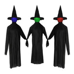 Halloween Black Witches With Change Colors - EX-STOCK Canada