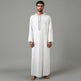 Long Sleeve Embroidered Hooded Men's Muslim Robes - EX-STOCK Canada