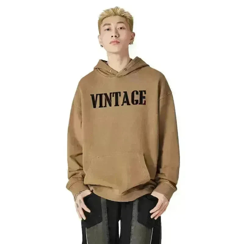Men's Fashion Casual Hoodie Sweatshirt Pullover top men - EX-STOCK CANADA