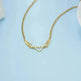 Hollow Heart Angel Wing Necklace - EX-STOCK CANADA